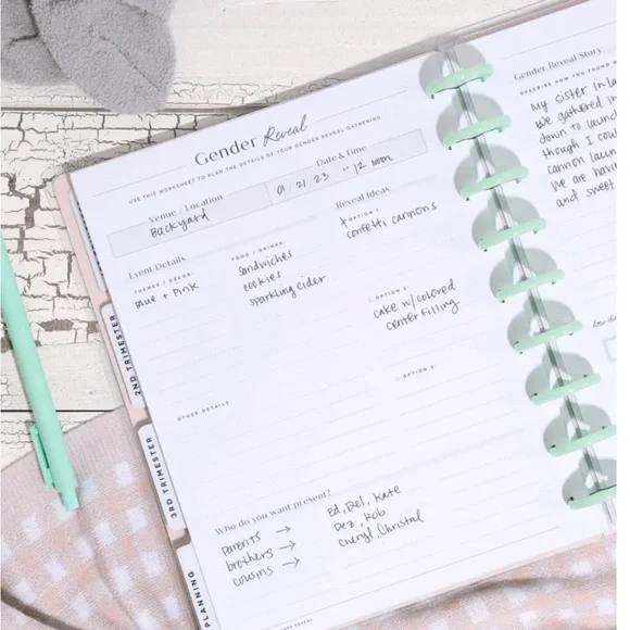 NWT- Happy Planner Undated Pregnancy Planner - Picture 5 of 9